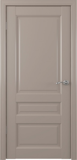Межкомнатная дверь Эрмитаж-2 Серый винил (ПГ) гл.