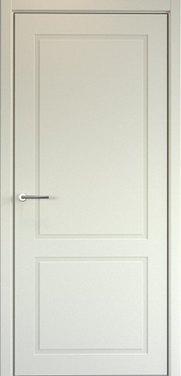 Межкомнатная дверь Неоклассика-2 Эмаль (ПГ) с врезкой магнитной защелки