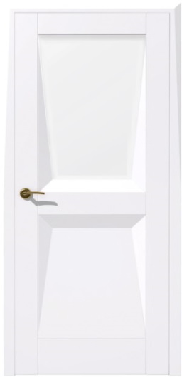 Межкомнатная дверь Аккорд Soft Touch Белый (ПО) ст.