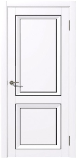 Межкомнатная дверь Бета Soft Touch Белый (ПГ)