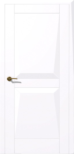 Межкомнатная дверь Аккорд Soft Touch Белый (ПГ) гл.