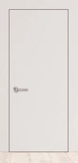 Межкомнатная дверь INVISIBLE 40 мм (Алюмин.кромка с 4-х сторон) гл.