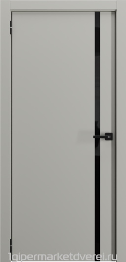 Межкомнатная дверь Line 3 Серый софт ст.