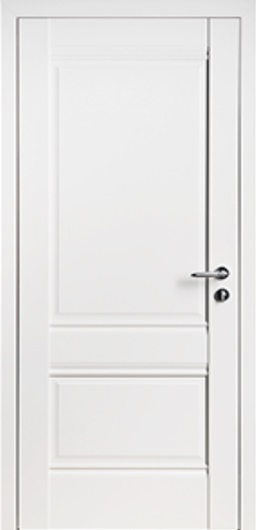 Межкомнатная дверь Модель 241 Белый полипропилен (ДГ)