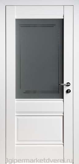 Межкомнатная дверь Модель 241 Белый полипропилен (ДО)