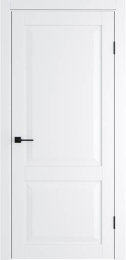 Межкомнатная дверь Неоклассика 2 Shellac White (ПГ)
