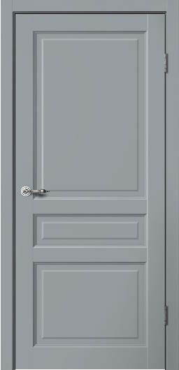 Межкомнатная дверь CLASSIC С03 Серая (ПГ) гл.