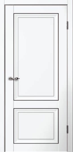 Межкомнатная дверь MONE М01 Белый (ПГ) гл.