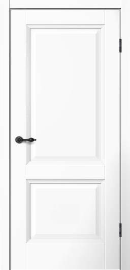 Межкомнатная дверь AURA MONE  М72 Белый (ПГ) гл.