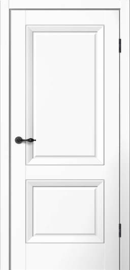 Межкомнатная дверь AURA MONE  М82 Белый (ПГ) гл.