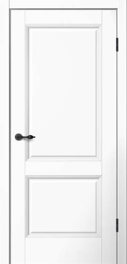 Межкомнатная дверь AURA MONE  М92 Белый (ПГ) гл.