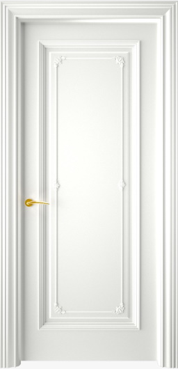 Межкомнатная дверь Мерано Эмаль 9010 (ПГ)