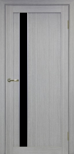 Межкомнатная дверь Турин 528AПП Молдинг SC Черный лакобель