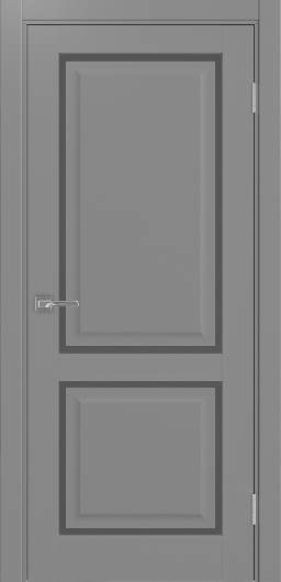 Межкомнатная дверь Тоскана_602С.2121 ЭКО-шпон Серый Графит мателюкс ст.