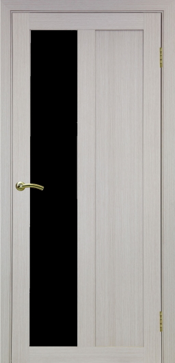 Межкомнатная дверь Турин 521.21 Черный лакобель ст.