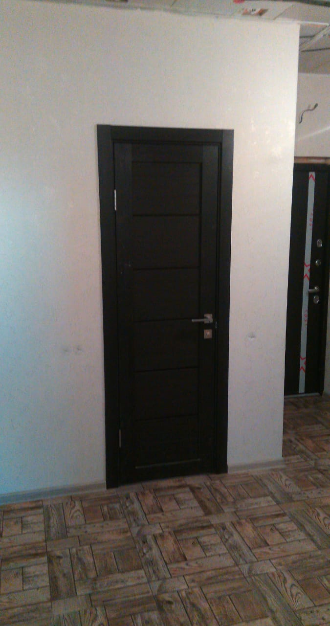 Межкомнатная дверь Турин 506 Черный лакобель