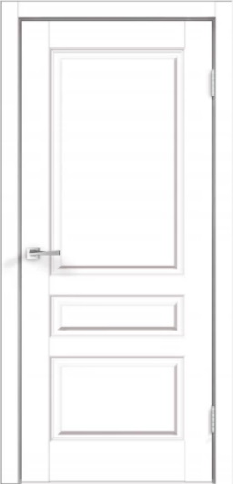 Межкомнатная дверь VILLA 3P (ПГ) Белый эмалит