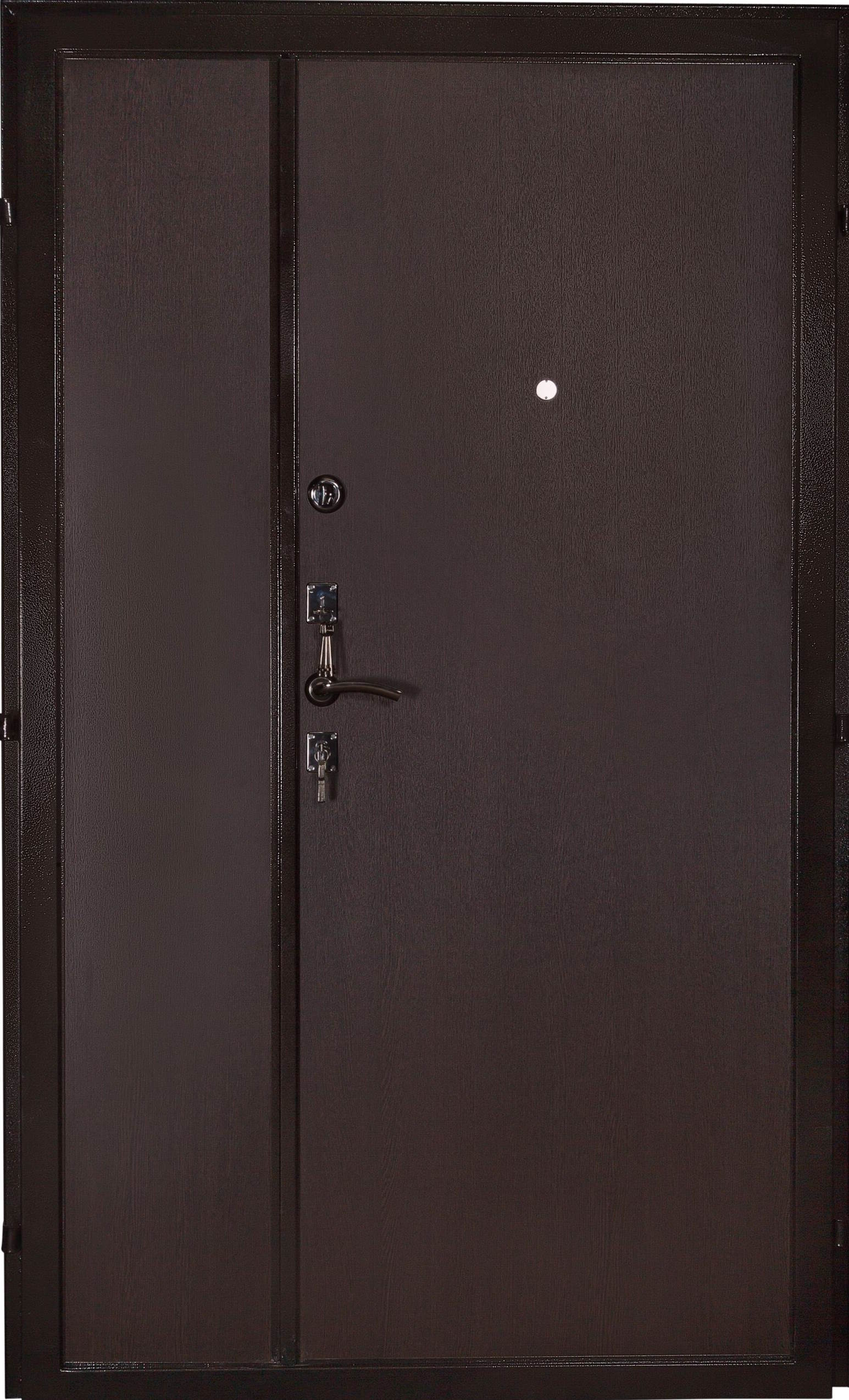 Входная дверь Двустворчатая Металл-Панель 1200х2050