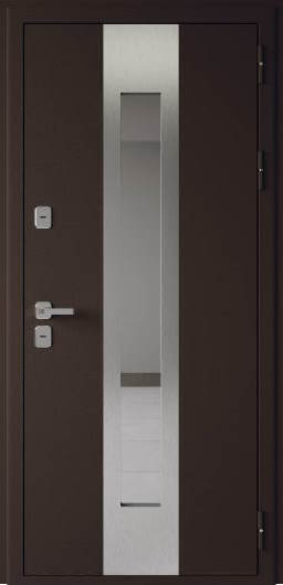 Входная дверь Termax Lumi 100 (TT5-K303) Муар коричневый