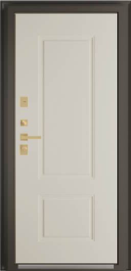 Входная дверь Термо 45 Муар коричневый