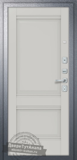 Входная дверь Portika Porta R-4 403/K42 Букле Графит/Nardo Grey