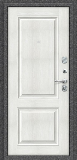 Входная дверь Porta S 104/К32 Антик Серебро/Bianco Veralinga