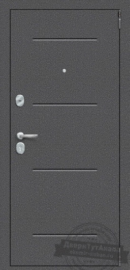 Входная дверь Portika Porta R-2 104 /П22 Антик серебро/Bianco Veralinga