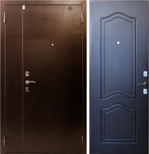Входная дверь Альба Двустворчатая 1100х2200;1200х2200