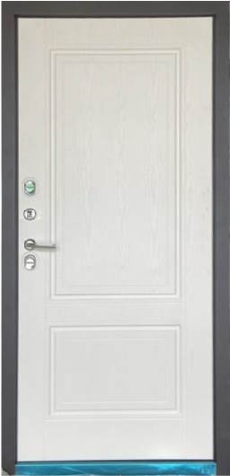 Входная дверь Термо Штамп-2 Классик муар коричневый